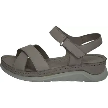 Dámské sandále Obuv dámská letní KLOP 902 6100-šedá (Dámské sandále)