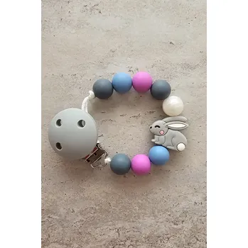 klip na dudlíky KidPro Klip na dudlík - zajíček