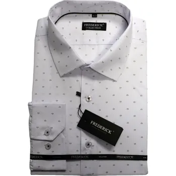 Pánská košile Pánská košile s dlouhým rukávem - střih REGULAR - F870 - 44