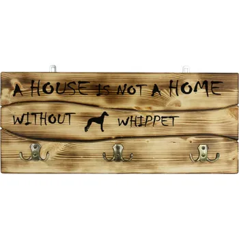 Věšák Věšák Art-Dog dub rustikální dřevěný závěsný 60x25,5 cm