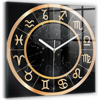 Hodiny Nástěnné hodiny Wallfluent černé 30 cm