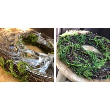 Obal na květináč Mechový věnec/obal na květiny