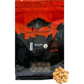 Boilies BOILIES KRMIVO PRO KAPRY WRATISLAVIA BAITS TYGŘÍ OŘECH 1KG 15MM
