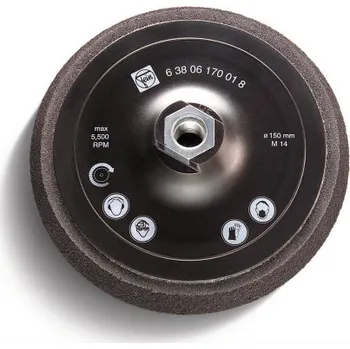 Brusný kotouč FEIN Podpěrný kotouč 63806178011 Sleva 15%, při nákupu nad 3500,-Kč doprava zdarma