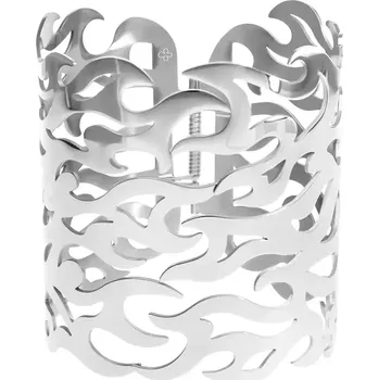 Náramek Náramek Lilou Flame of Love 244/66/BRA/SR stříbrná SLV, vel. ONE SIZE