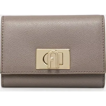 Peněženka Kožená peněženka Furla hnědá barva, WP00225.ARE000.2572S1007 98X, vel. ONE SIZE