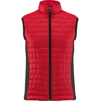 pracovní vesta Pánská zateplená vesta Payper SUBWAY Barva: Červená/ Černá, Velikost: XL