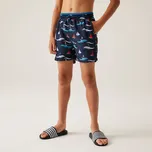 Chlapecké koupací kraťasy Regatta SKANDER III tmavě modrá 110-116