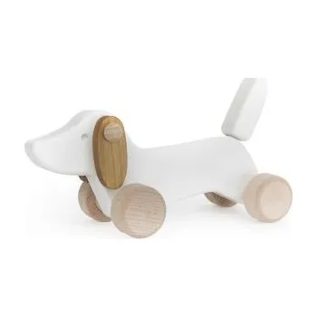 Dřevěná hračka Dřevěný pes Jezevčík s možností vrácení nebo výměny do 30 dnů zdarma