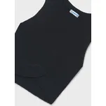 Dívčí top, pletené triko Mayoral 6039 černá barva: černá, Rozměr: 140 (10 let)