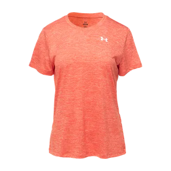 Dámské Tričko s krátkým rukávem UNDER ARMOUR TECH SSC- TWIST 1384230-847 – Oranžová M