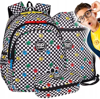 Školní batoh Školní batoh CoolPack s více přihrádkami, vícebarevný, 21 l