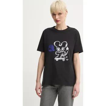 Pánské tričko Bavlněné tričko ZADIG&VOLTAIRE černá barva, JWTS02734 JWTS02734.11 99X, vel. M