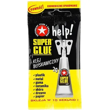 Průmyslové lepidlo Vteřinové lepidlo Super Glue 2 g
