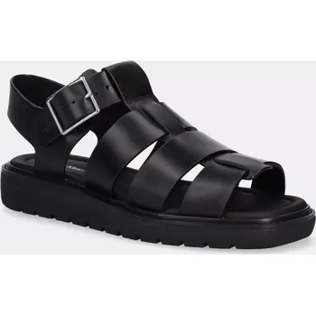 Dámské sandále Sandály Calvin Klein Jeans SQ MOLDED SDL FISHERMAN MG WN YW0YW01700 černá 99X, EUR 38