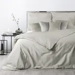 SATÉNOVÉ POVLEČENÍ DELIA 160X200 CM 2 KS 70X80 CM BÉŽOVÉ