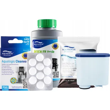Příprava kávy Sada pro kávovary Saeco Philips AL-Clean, Verde 250 ml, Cleaneo 10 tablet
