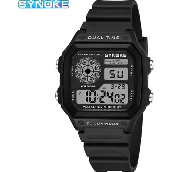 Hodinky Unisex digitální hodinky DF907 Barva (Varianta): Černá