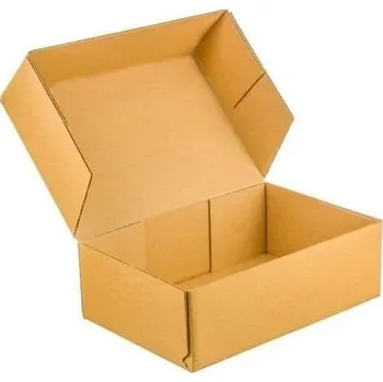 Obalový materiál Poštovní kartonová krabice 200x120x60 mm 3VVL E 370g/m2 hnědá - paleta 4800 ks