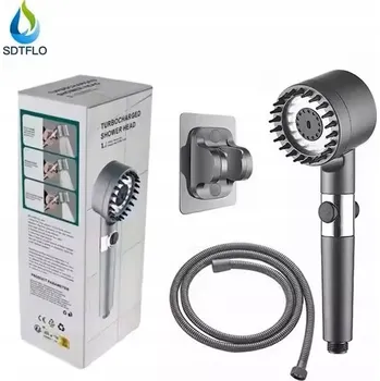 Sprchová hlavice SPRCHOVÁ HLAVICE SPRCHOVÁ HLAVICE ÚSPORNÁ 4 REŽIMY S FILTREM A MASÁŽNÍ FUNKCÍ