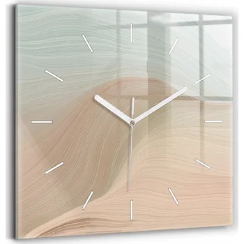 Hodiny Nástěnné hodiny Wallfluent bílé 30 cm