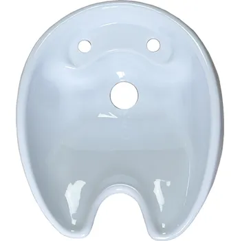 Umyvadlo Umyvadlo pro mycí boxy Bellazi Athena - keramické, bílé (ath-white) + dárek zdarma