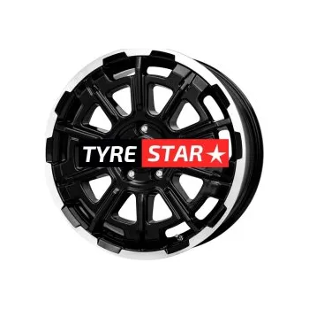 Alu kolo Brock B45 8x20 6x130 ET60 Schwarz Glanz Voll-Poliert (SGVP)