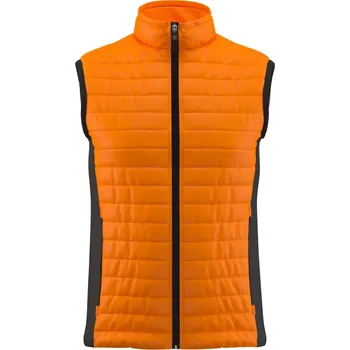 pracovní vesta Pánská zateplená vesta Payper SUBWAY Barva: Oranžová/ Černá, Velikost: 5XL