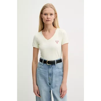 Tričko Guess žlutá barva W2YI45.J1314 10X, vel. XS