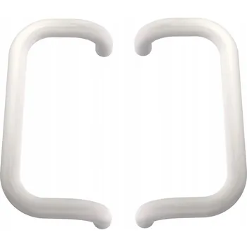 Dveřní kování Madlo klika WALA M2 BÍLÁ 9016 - dveřní madlo pro dveře 300mm