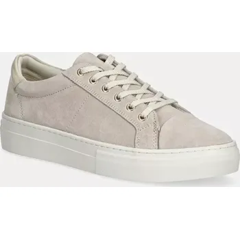 Pánské tenisky Semišové sneakers boty Vagabond Shoemakers ZOE PLATFORM béžová barva, 5927-240-02 5927.240.02 01X, EUR 37