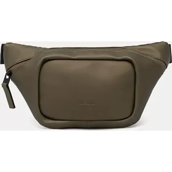 Ledvinka Ledvinka Rains Bum Bag Mini W3 zelená barva, 14730 14730.105 81X, vel. ONE SIZE