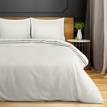 Povlečení RENFORCÉ POVLEČENÍ REINA38 160X200 CM, 2 KS 70X80 CM KRÉMOVÉ