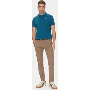 Barbour Polokošile Tartan MML0012AQ72 Modrá Regular Fit S