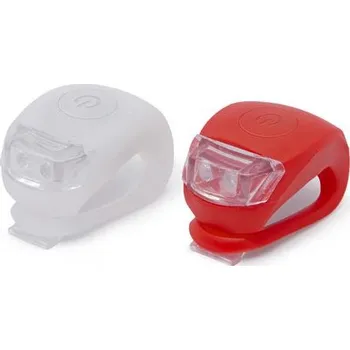 Cyklosvítilna Sada světel na kolo WHEEL ZONE 57069