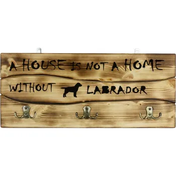 Věšák Šatní ramínko dřevěný Art-Dog, dub rustikální, dub sonoma, retro dřevo, odstíny béžové, odstíny hnědé