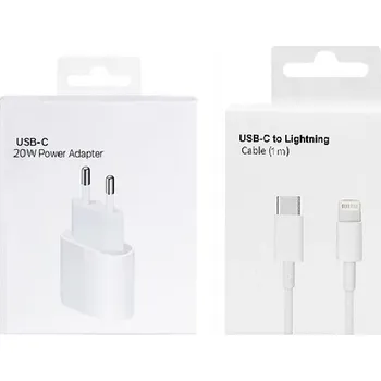 Síťová nabíječka Apple Lightning, USB typ C pro Apple 2400 mA 20 V bílá