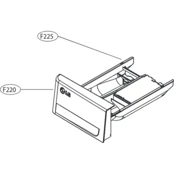 AGL30066114 - Šuplík násypky pro pračku LG