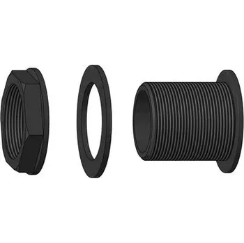 Sada závitových průchodek pro plastové nádrže - 2 x 2"+3/4" *AD*