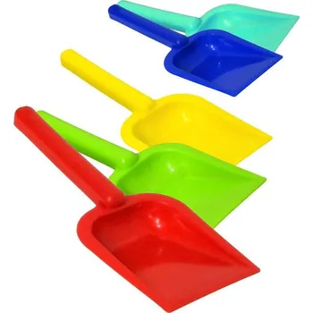 Hračka na písek Lopatka na písek 19cm malá široká 5 barev plast