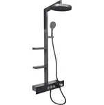 RAV Slezák Nil Sprchový systém Metal Grey, výška: 120 cm, počet sprchových proudů: 2 NL055.5MG
