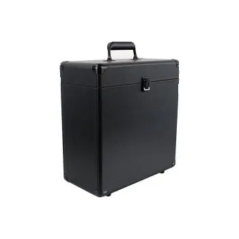 Příslušenství pro gramofon Kufr na vinyly / 12" Vinyl Record Leather / Black
