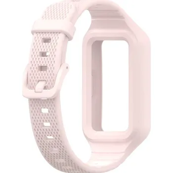 Řemínek na hodinky Silikonový řemínek Ricardo (pro Huawei Band), růžový