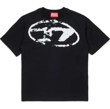 Dámské tričko DIESEL TBOXTN14 OVER TRIČKO K900 Velikost: 16Y (M/L)