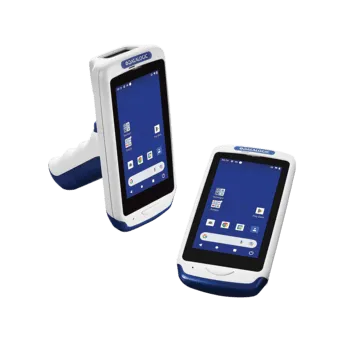 Datový terminál Datalogic Joya Touch 22, 2D, USB-C, BT (5.1), Wi-Fi, NFC, Android, GMS, blue, grey