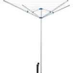 TecTake GmbH 402719 venkovní hliníkový sušák rozkládací pevný - šedá