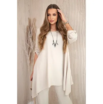 Dámský komplet 1025A tmavě béžový - Kesi UNI béžová