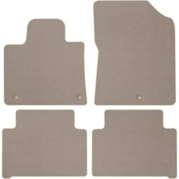 autokoberec Kobercové rohože Edecor velurové 4 ks