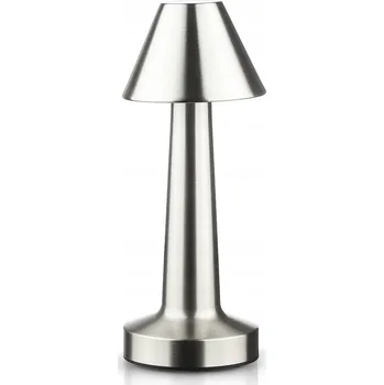 Lampička BEZDRÁTOVÁ LAMPIČKA DO RESTAURACE HOTELU DOTYKOVÁ LED HOUBIČKA 3 REŽIMY NOČNÍ