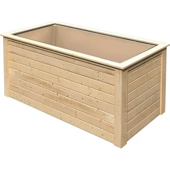 Vyvýšený záhon Vyvýšený záhon KARIBU HOCHBEET 281 (83326) natur LG1996